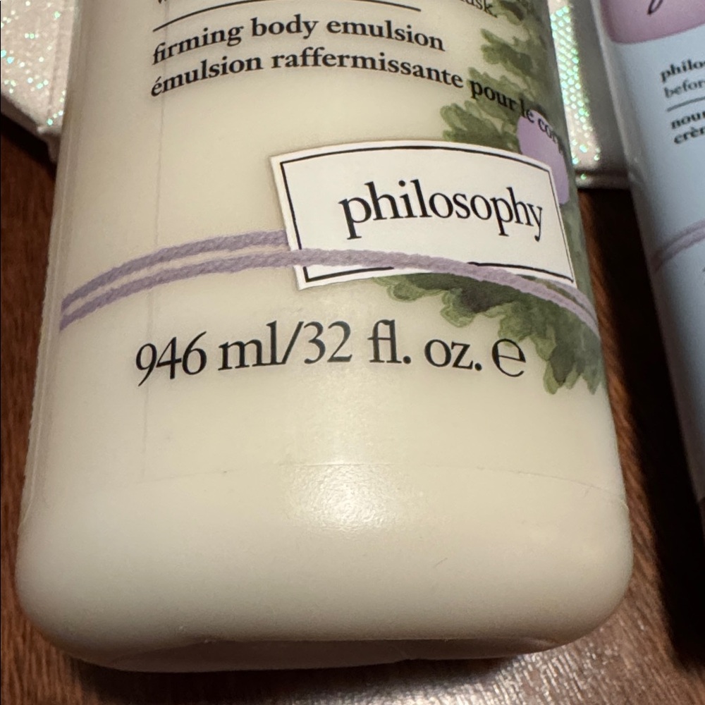 Philosophy Mega Size NIB Falling in Love Body Emulsion and Hand Cream, Bonus Bag - Picture 2 of 3